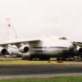 A huge Antonov at Farnborough airshow one year