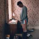 Ed Pearce in his room at Neath Road