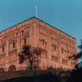 A shot of Norwich Castle in the sunset