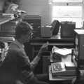 Someone works on a BBC Micro , Learning Black-and-White Photography, Brockenhurst College, Hampshire - 10th March 1985