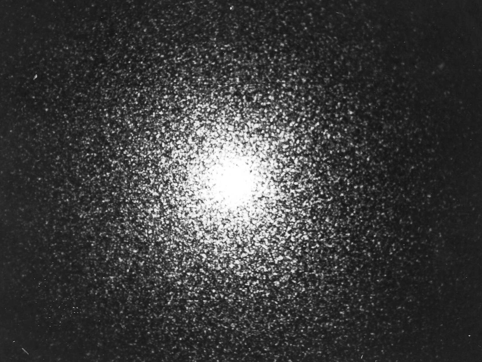 One of Nosher's experiments in laser diffraction  from Learning Black-and-White Photography, Brockenhurst College, Hampshire - 10th March 1985