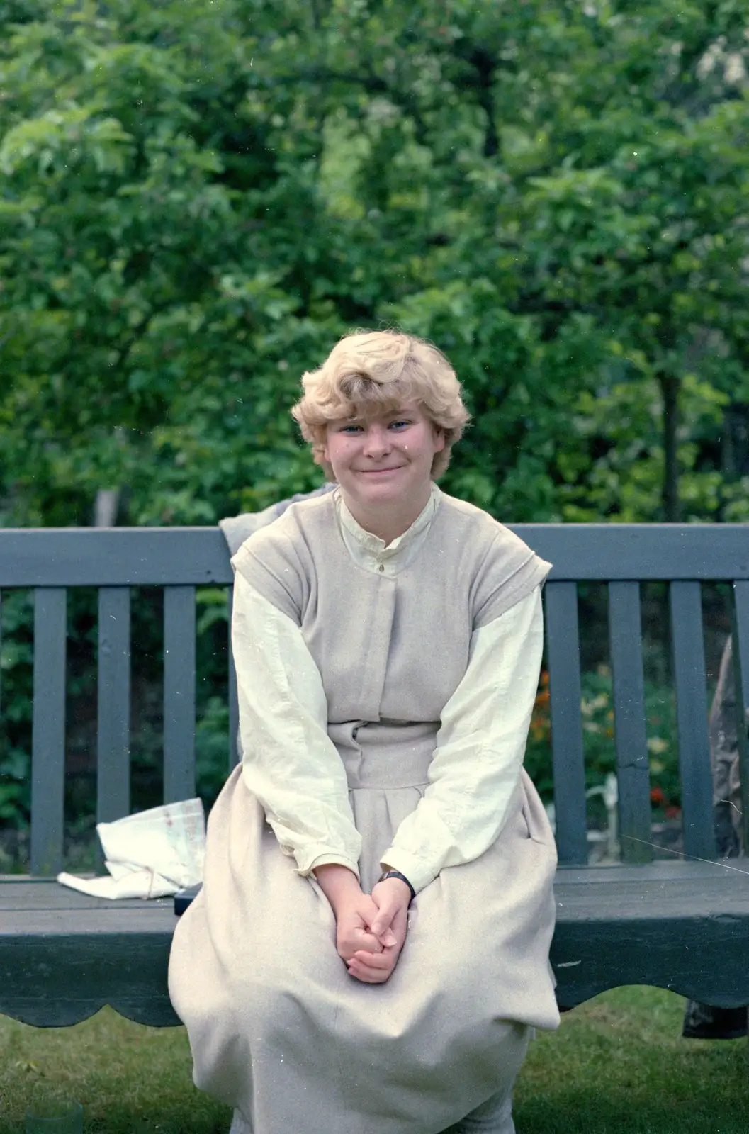 Anna Green, from Nosher's 18th Birthday, Barton on Sea, Hampshire - 26th May 1985