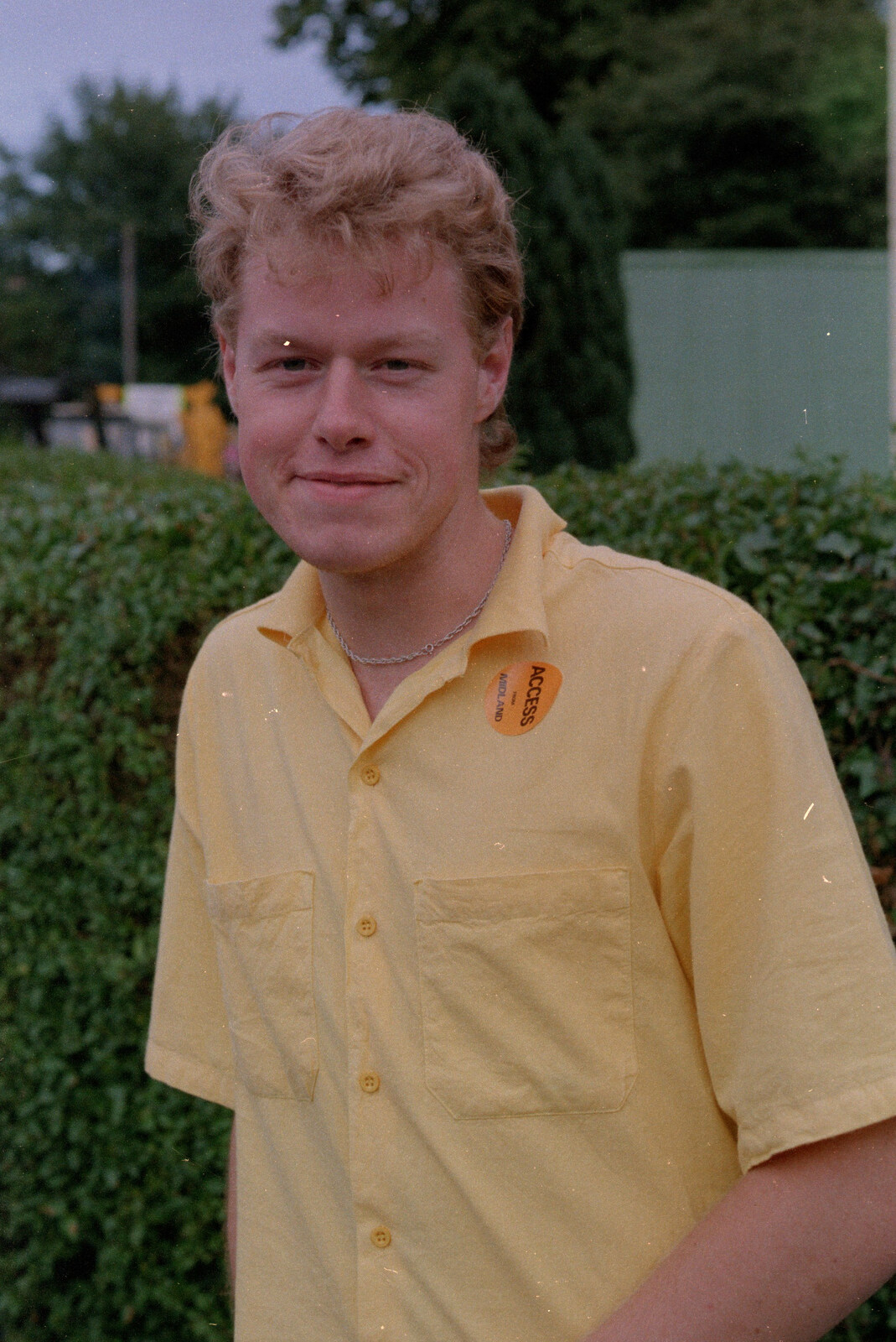 Nosher's old Brock College mate Alastair (otherwise known as Steve) from The Lymington Carnival, Hampshire - 17th June 1985