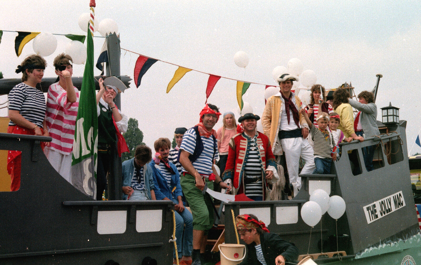 The McStone Jolly Mac from The Lymington Carnival, Hampshire - 17th June 1985