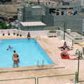 Swimming pool and building site, A Holiday in Los Christianos, Tenerife - 19th June 1985