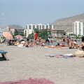 Los Christianos beach, A Holiday in Los Christianos, Tenerife - 19th June 1985