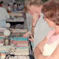Browsing some sort of tat market, A Holiday in Los Christianos, Tenerife - 19th June 1985