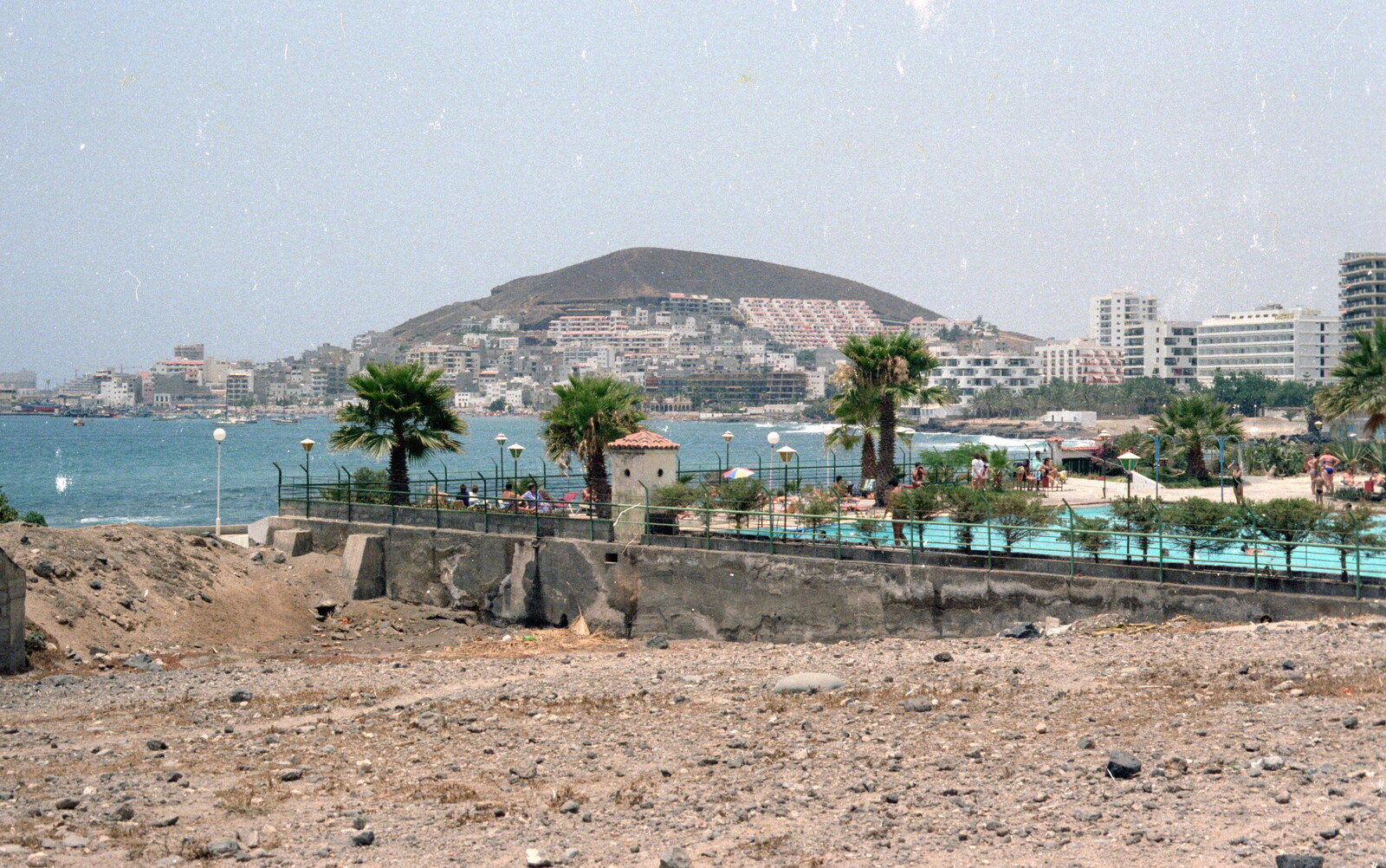 Rubble and hotels from A Holiday in Los Christianos, Tenerife - 19th June 1985