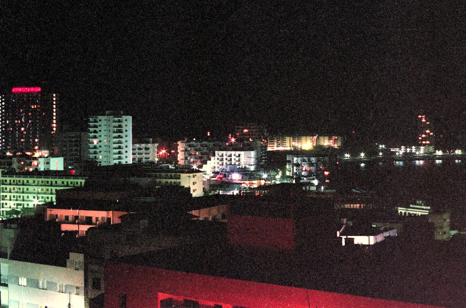The view from the balcony after a Piña Colada, from A Holiday in Los Christianos, Tenerife - 14th July 1985