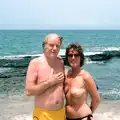 Maureen gets her baps out, A Holiday in Los Christianos, Tenerife - 14th July 1985