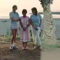 Nosher, Maureen and Sis, A Holiday in Los Christianos, Tenerife - 14th July 1985