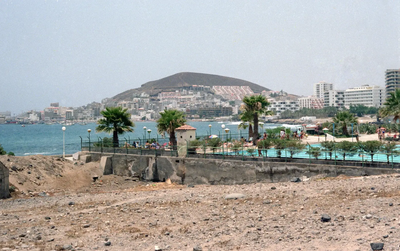 Rubble and hotels, from A Holiday in Los Christianos, Tenerife - 14th July 1985
