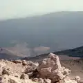 A mist rolls in on the sea-side of the mountain, A Holiday in Los Christianos, Tenerife - 14th July 1985