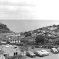 A view over the town of Beer in Devon, Phil's Birthday and Newlands Camping, Charmouth and Hordle, Dorset and Hampshire - 7th August 1985