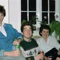 Sean, Jon and Liz in Ford Cottage, The Last Day of Term, and Leaving New Milton, Hampshire - 18th September 1985