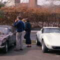 The two Brians in the Rydal car park, The Last Day of Term, and Leaving New Milton, Hampshire - 18th September 1985