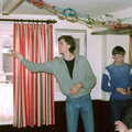 Keith Frost throws a dart in the pub, The Last Day of Term, and Leaving New Milton, Hampshire - 18th September 1985