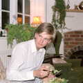 Nosher eats salad, The Last Day of Term, and Leaving New Milton, Hampshire - 18th September 1985