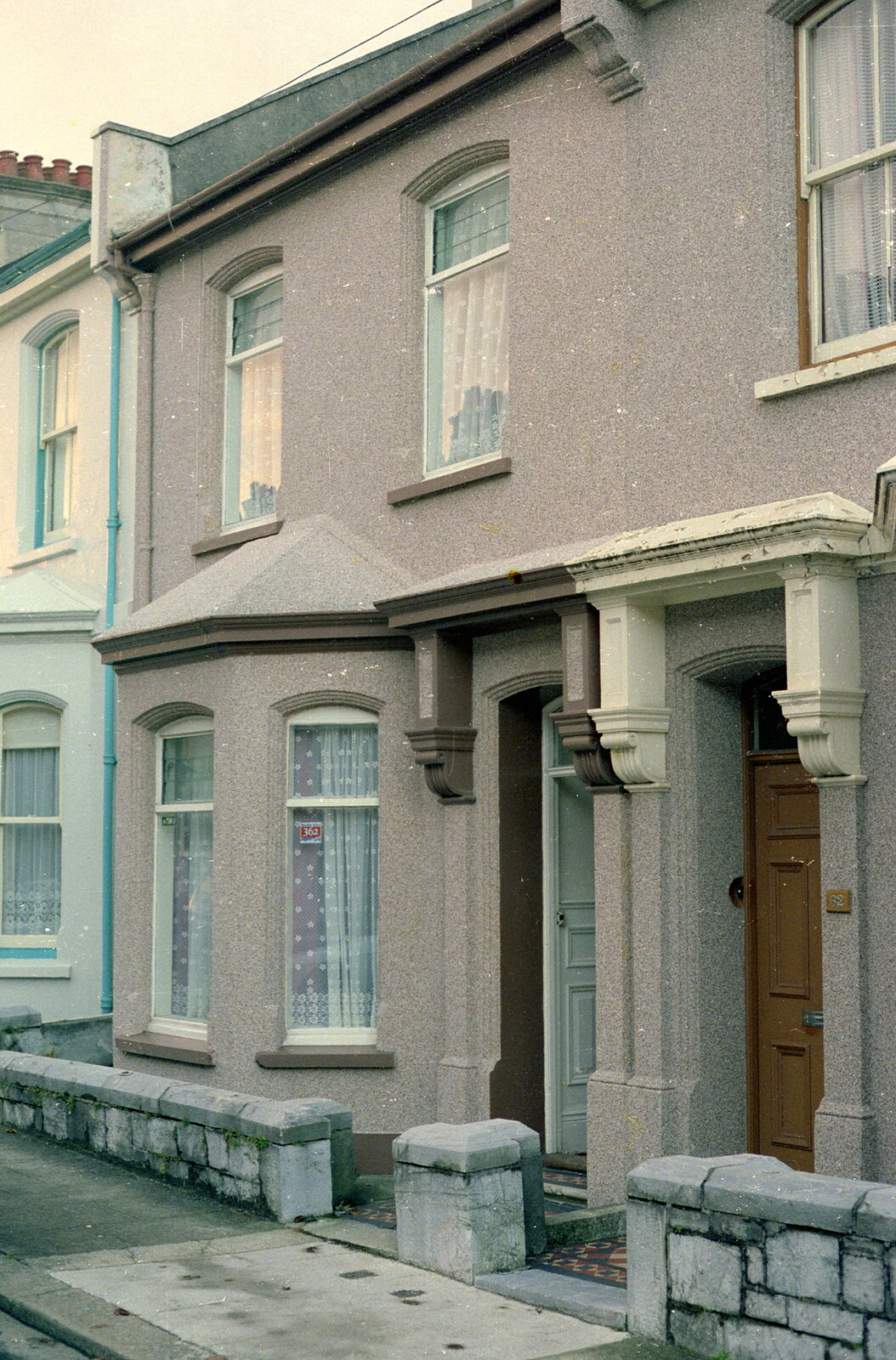 64 Beaumont Street from Uni: First Weeks At Polytechnic, Umbrellas and a Visit From Liz, Plymouth - 26th September 1985