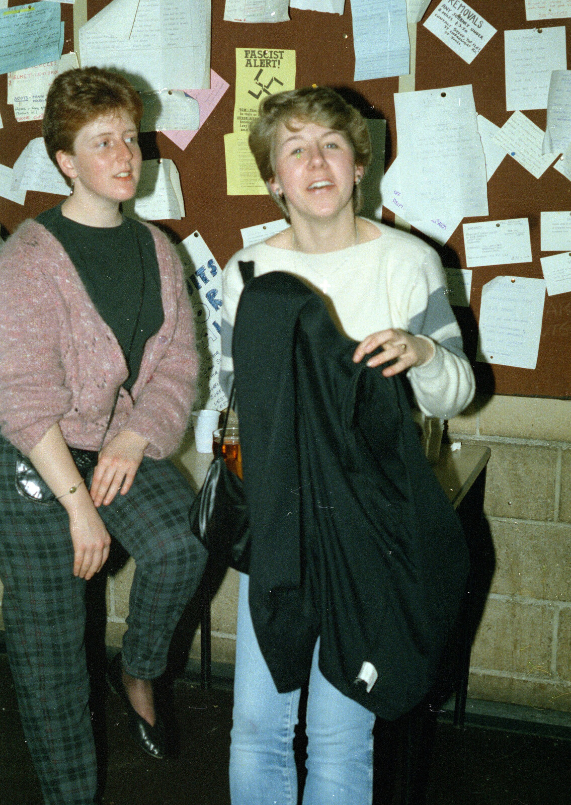 One of Barbara's psychology coursemates from Uni: First Weeks At Polytechnic, Umbrellas and a Visit From Liz, Plymouth - 26th September 1985