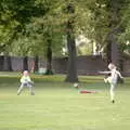 Footie in Beaumont Park, Uni: A Central Park Fair and City Street Life, Plymouth - 20th October 1985