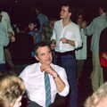 Brian Smith, lecturer, sits back, Uni: The Fly Christmas Party and BABS Panto, Plymouth Polytechnic, Devon - December 11th 1985