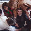 Grant gets bundled, Uni: The Fly Christmas Party and BABS Panto, Plymouth Polytechnic, Devon - December 11th 1985