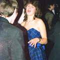 Sue Bayliss gets in the zone, Uni: BABS Christmas Ball and a Beaumont Street Party, Plymouth - 16th December 1985