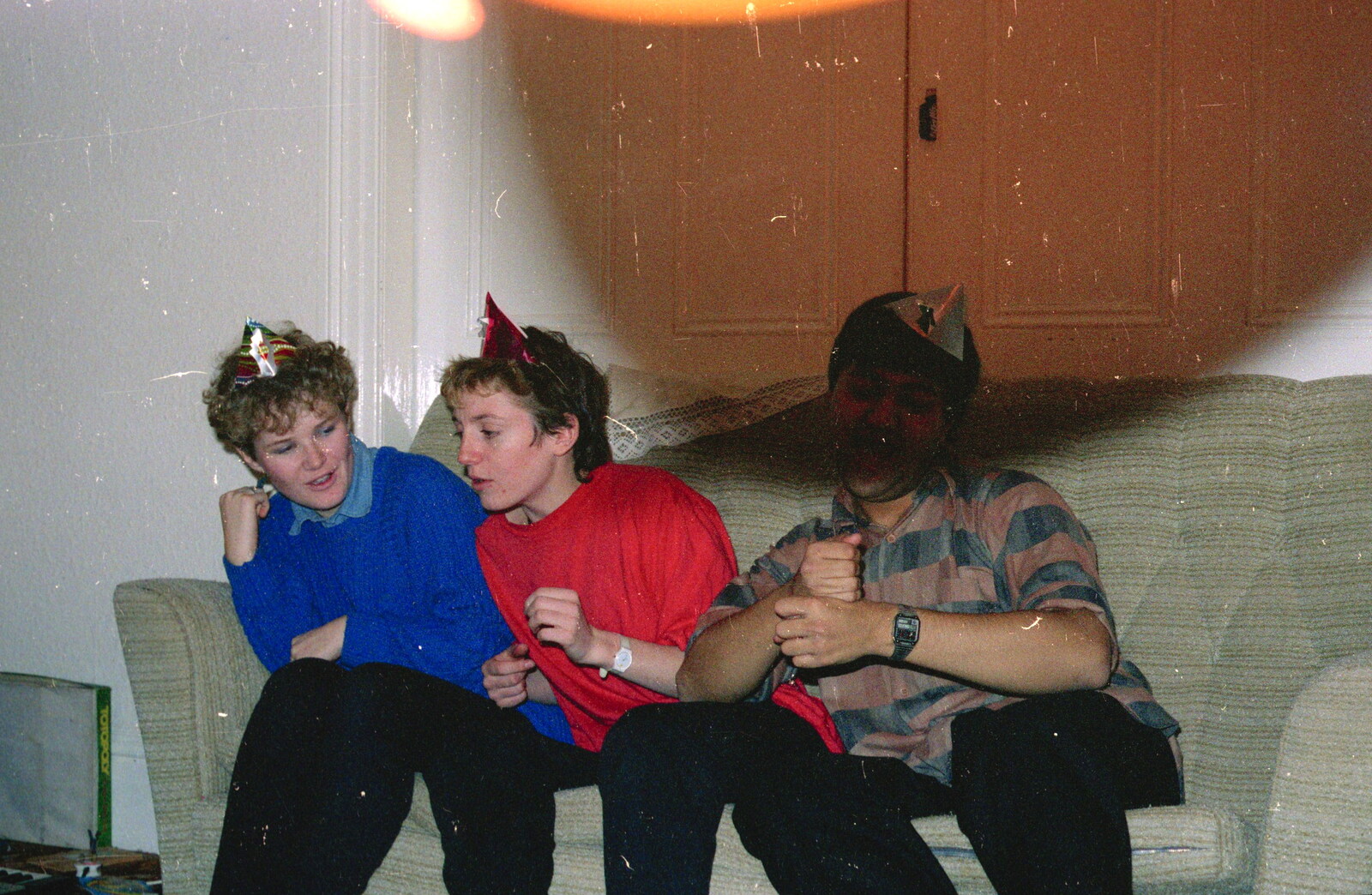 A bit of couch dancing from Uni: BABS Christmas Ball and a Beaumont Street Party, Plymouth - 16th December 1985