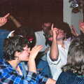 Some intense dancing, Uni: BABS Christmas Ball and a Beaumont Street Party, Plymouth - 16th December 1985
