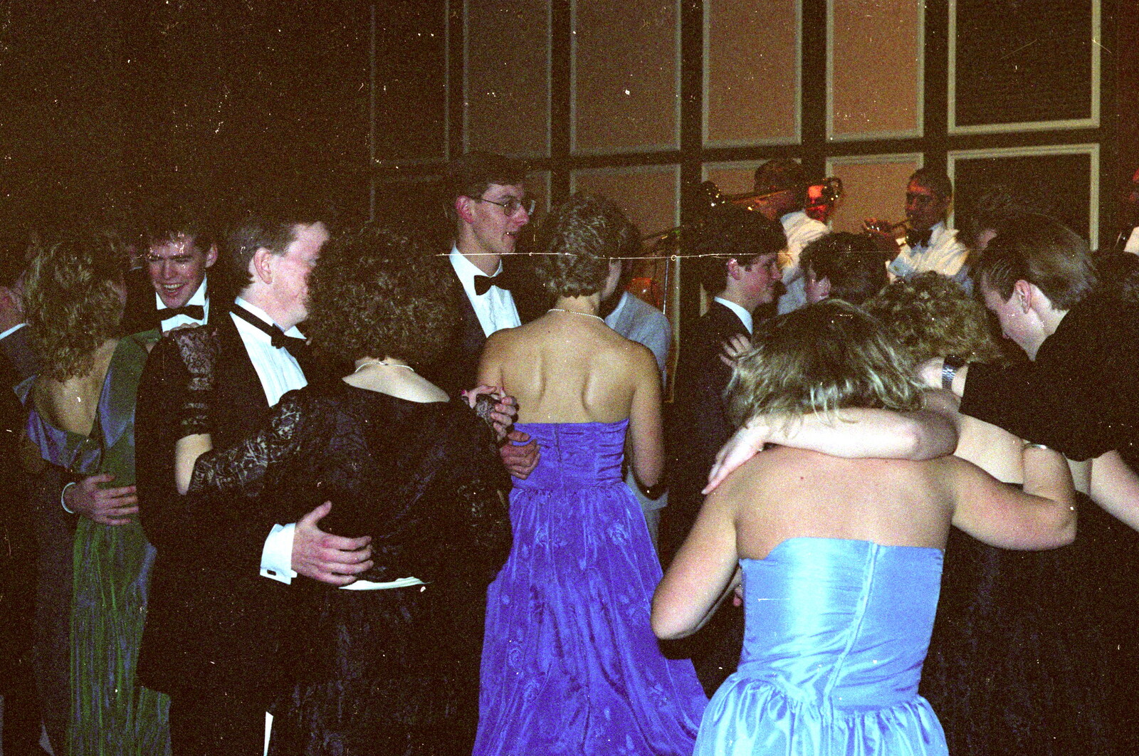 Some sort of ball dancing from Uni: BABS Christmas Ball and a Beaumont Street Party, Plymouth - 16th December 1985