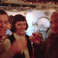 Dad's friend Jack (right) in the Bollington Cock, Christmas in Macclesfield and Wetherby, Cheshire  and Yorkshire - 25th December 1985