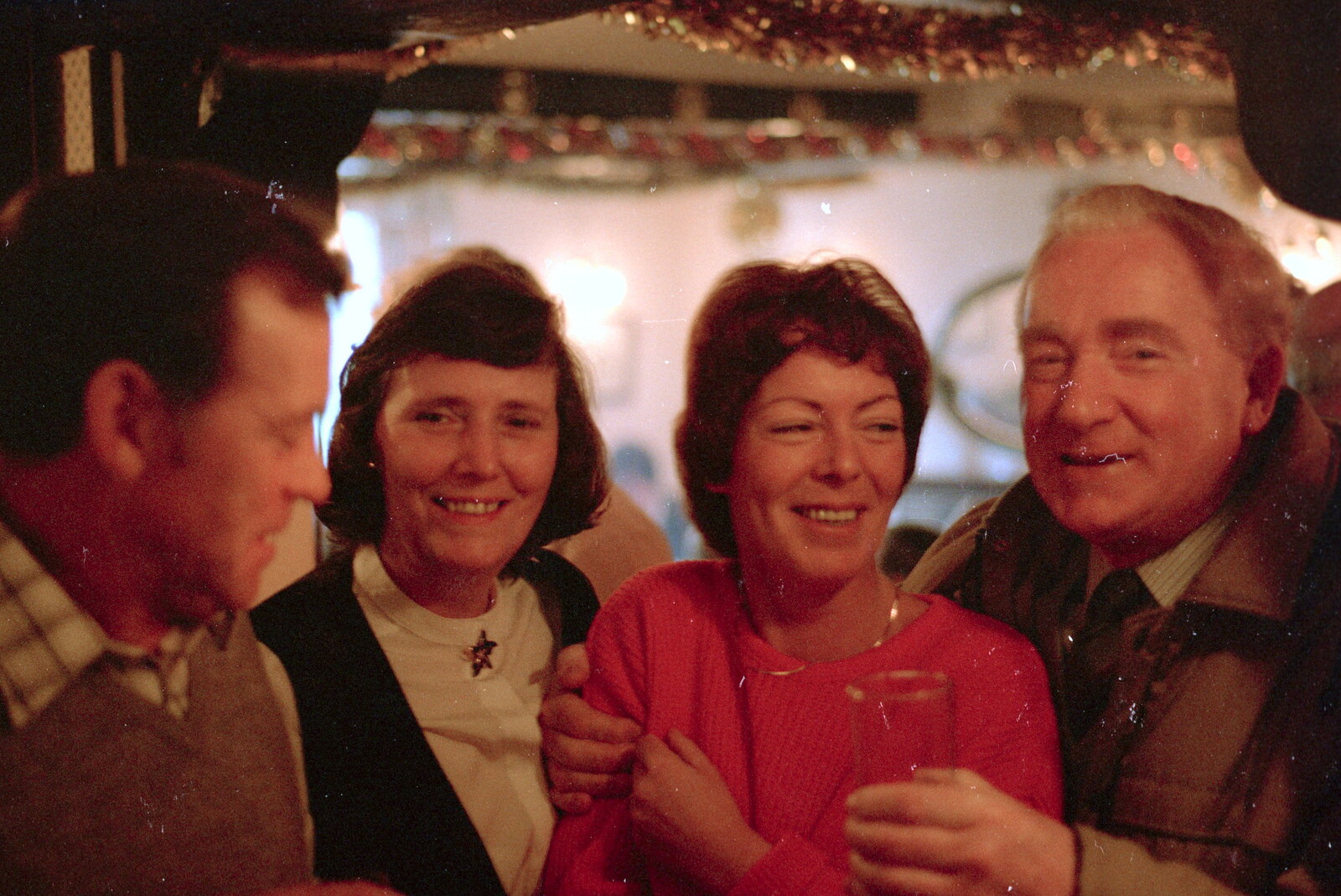Jack and Maureen from Christmas in Macclesfield and Wetherby, Cheshire  and Yorkshire - 25th December 1985