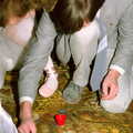 More carpet tiddlywinks action, New Year's Eve at Anna's, Walkford, Dorset - 31st December 1985