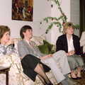 Bernice and Phil, with Anna and Liz's mother, New Year's Eve at Anna's, Walkford, Dorset - 31st December 1985
