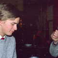 Nosher in the Amberwood in Walkford, New Year's Eve at Anna's, Walkford, Dorset - 31st December 1985