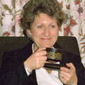 Anna's mother, New Year's Eve at Anna's, Walkford, Dorset - 31st December 1985
