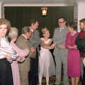 Auld Lang Syne, New Year's Eve at Anna's, Walkford, Dorset - 31st December 1985
