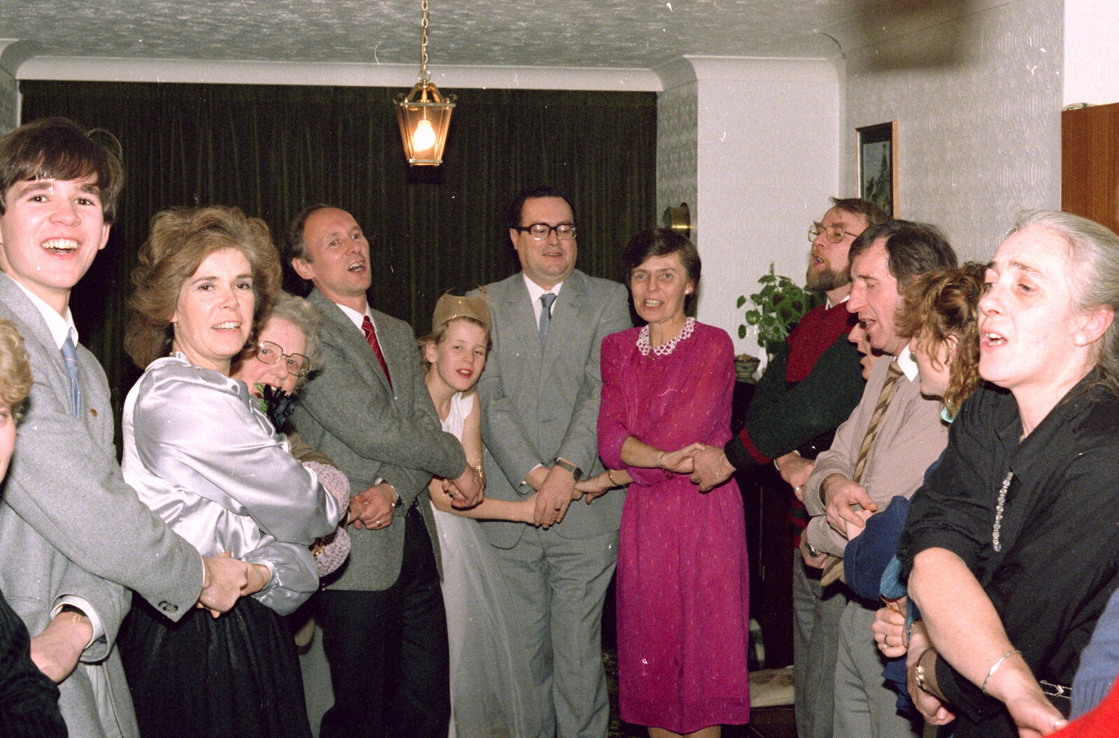 More Auld Lang Syne from New Year's Eve at Anna's, Walkford, Dorset - 31st December 1985