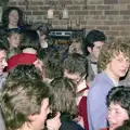 A busy JSV, with Rich Arnold on the right, Uni: PPSU Sabbatical Election Hustings, Plymouth - 28th January 1986