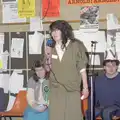 Linda Pettit speaks, Uni: PPSU Sabbatical Election Hustings, Plymouth - 28th January 1986