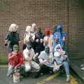 The Hit Squad in disguise, apart from Dunwoody, Uni: The Jazz RAG Hit Squad, Plymouth Polytechnic, Devon - 8th February 1986