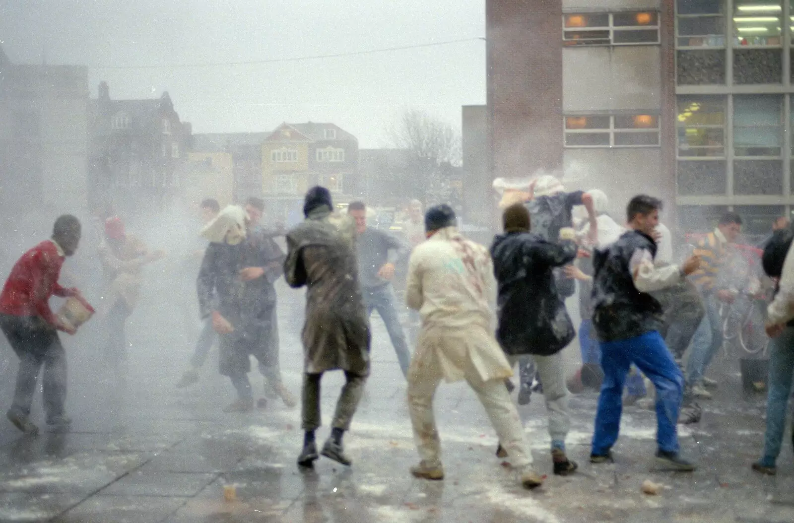 The war continues, from Uni: The Jazz RAG Hit Squad, Plymouth Polytechnic, Devon - 8th February 1986