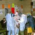Goo from cans is tipped out, Uni: The Jazz RAG Hit Squad, Plymouth Polytechnic, Devon - 8th February 1986