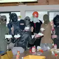 The Hit Squad is ready with shaving-foam pies, Uni: The Jazz RAG Hit Squad, Plymouth Polytechnic, Devon - 8th February 1986