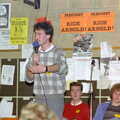 Mark Wilkins talks about stuff, Uni: PPSU Sabbatical Election Hustings, Plymouth - 10th February 1986
