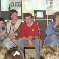 Mark Wilkins takes questions from the floor, Uni: PPSU Sabbatical Election Hustings, Plymouth - 10th February 1986