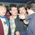 Justin, Mark and Sam Kennedy in the SU, Uni: PPSU Sabbatical Election Hustings, Plymouth - 10th February 1986