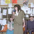 Linda Pettit speaks, Uni: PPSU Sabbatical Election Hustings, Plymouth - 10th February 1986