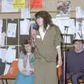 Linda Pettit speaks, Uni: PPSU Sabbatical Election Hustings, Plymouth - 10th February 1986